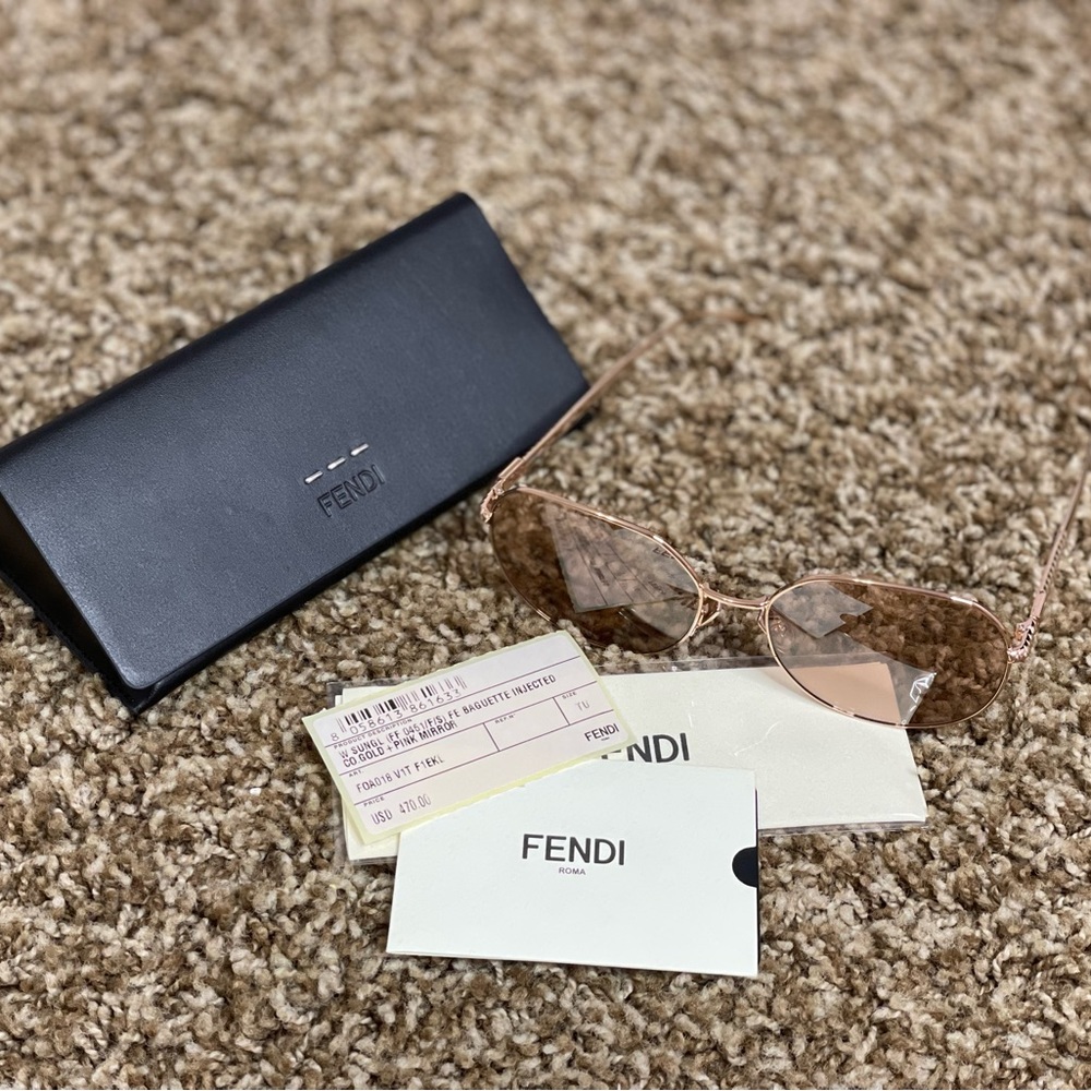 Fendi Baguette Sunglasses, Authentic